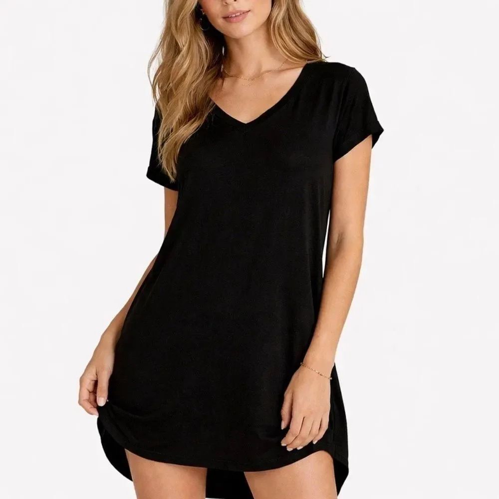 Anthropologie Cloth & Stone Black Sleeveless V-Neck Women's Top Size M
